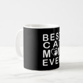 Beste Katzenmutter je Kaffeetasse (Vorderseite Links)