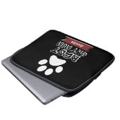 Beste Katzenmutter, Mama Mama personalisieren Name Laptopschutzhülle (Vorne Knopf)