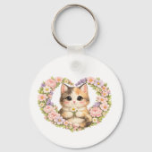 Beste Katzenmutter Schlüsselanhänger (Rückseite)