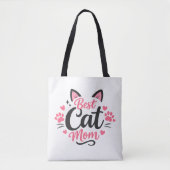 Beste Katzenmutter Tasche (Vorderseite)