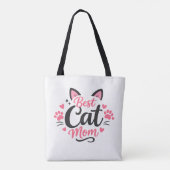 Beste Katzenmutter Tasche (Rückseite)