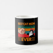 Beste Katzenmutter überhaupt Bandana Kaffeetasse (Mittel)