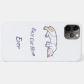 Beste Katzenmutter überhaupt Case-Mate iPhone Hülle (Rückseite (Horizontal))