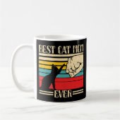 Beste Katzenmutter überhaupt Kaffeetasse (Links)
