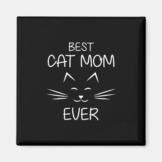 Beste Katzenmutter überhaupt Magnet (Vorne)