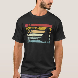 Beste Katzenmutter überhaupt  Mutter Scottish Fold T-Shirt