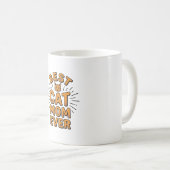 Beste Katzenmutter überhaupt Vintage-Engravingsdes Kaffeetasse (VorderseiteRechts)