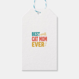 Beste Katzenmutter überhaupt Vintage Katzenliebhab Geschenkanhänger