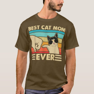 Beste Katzenmutter überhaupt Vintage Muttertag Müt T-Shirt