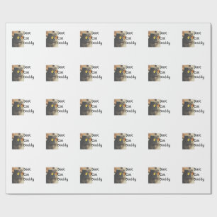 Beste Katzenmutter Vater Füge Katzenfoto Namen Ges Geschenkpapier
