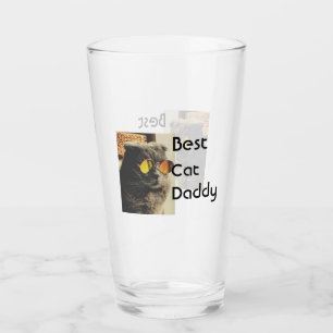 Beste Katzenmutter Vater Füge Katzenfoto Namen Ges Glas