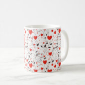 Beste Katzenmutter Vater Valentinsfoto Kaffeetasse (VorderseiteRechts)