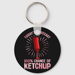 Beste Ketchup-Kunst für Männer Frauen Ketchup-Novi Schlüsselanhänger