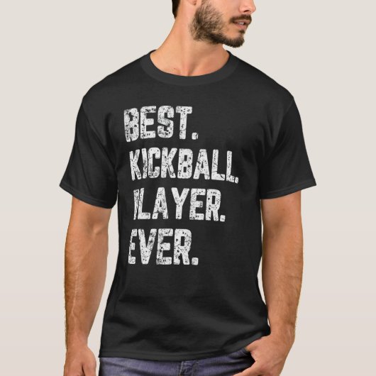 Beste Kickball-Spielerschulung je Kickballer T-Shirt (Vorderseite)