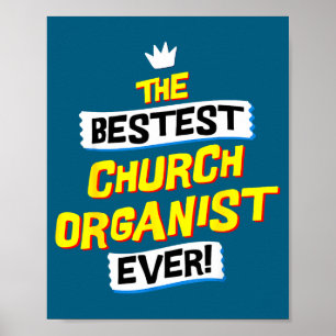 Beste Kirchenorganisten-Musikjob-Beschäftigung Poster