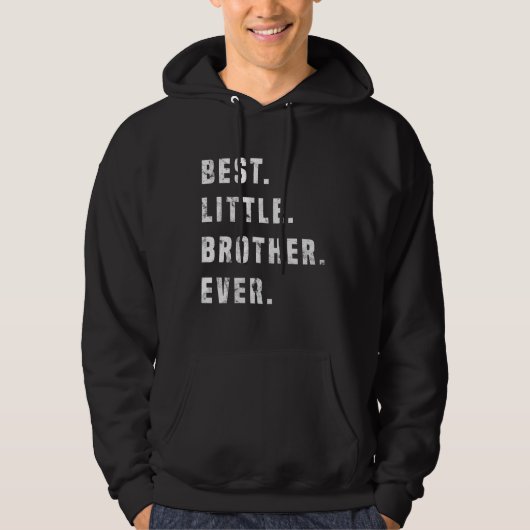Beste kleine Brüder für ein Geschenk Hoodie (Vorderseite)