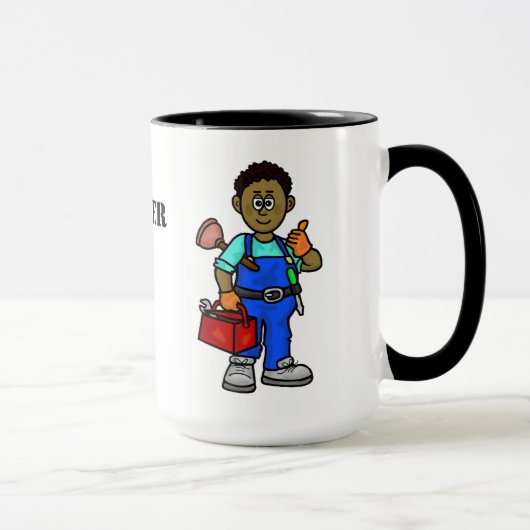 Beste Klempner-Tasse für Schwarzen Klempner Tasse (Rechts)