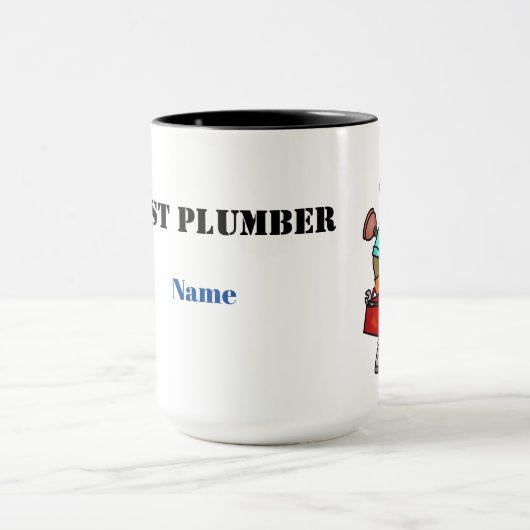 Beste Klempner-Tasse für Schwarzen Klempner Tasse (Zentrum)