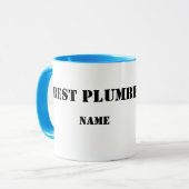Beste Klempnerin Kaffeetasse (Vorderseite Links)