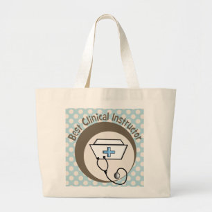 Beste klinische Lehrer-Taschen-Tasche Jumbo Stoffbeutel