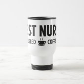 Beste Krankenschwester Durch Kaffee Angetriebene R Reisebecher (Mittel)