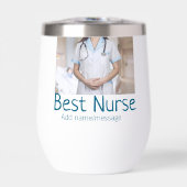 Beste Krankenschwester fügt Bildname Text ärztlich (Vorderseite)