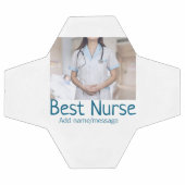 Beste Krankenschwester fügt Bildname Text ärztlich Fußball (Flach)