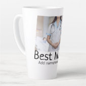 Beste Krankenschwester fügt Bildname Text ärztlich Milchtasse (Linke Ecke)