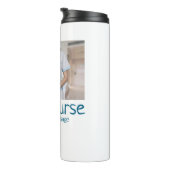 Beste Krankenschwester fügt Bildname Text ärztlich Thermosbecher (Nach rechts gedreht)
