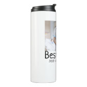 Beste Krankenschwester fügt Bildname Text ärztlich Thermosbecher (Nach links gedreht)