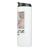 Beste Krankenschwester fügt Bildname Text ärztlich Thermosbecher (Nach rechts gedreht)