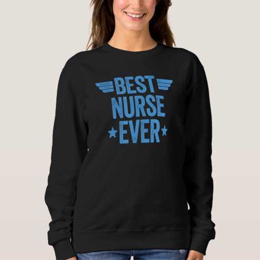 Beste Krankenschwester je 2 Sweatshirt (Vorderseite)