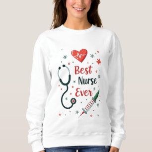 Beste Krankenschwester je - Funny Playful Design Sweatshirt