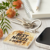 Beste Krankenschwester je Schlüsselanhänger (Vorderseite rechts)