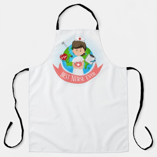 Beste Krankenschwester je Schürze (Vorderseite)