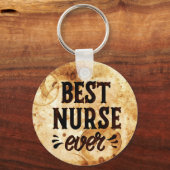 Beste Krankenschwester Schlüsselanhänger (Vorderseite)