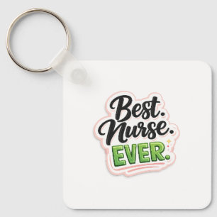 Beste Krankenschwester überhaupt Lustiges Schlüsse Schlüsselanhänger