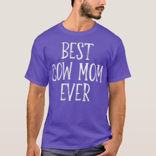 Beste Kuh-Mama je Bauer gibt landwirtschaftlichen  T-Shirt