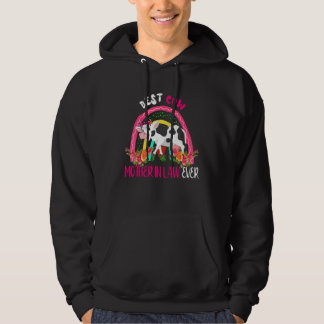 Beste Kuh Schwiegermutter Aller Zeiten Süße Kuh Fl Hoodie