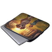 Beste Kumpels Laptopschutzhülle (Vorne Knopf)