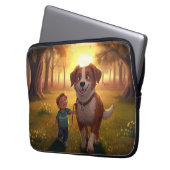 Beste Kumpels Laptopschutzhülle (Vorderseite Links)