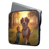 Beste Kumpels Laptopschutzhülle (Vorderseite Links)