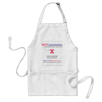 Beste kundengerechte Geschenk-Schablone Schürze
