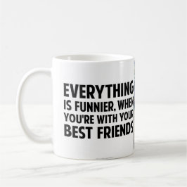 Beste kundenspezifische Tasse der Freund-11oz