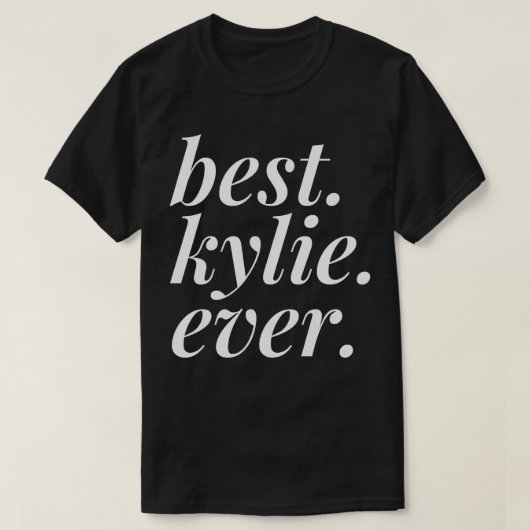 Beste Kylie je Name Personalisierte Girl-BESTE FRE T-Shirt (Design vorne)