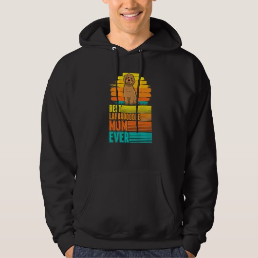 Beste Labradoodle-Mutter überhaupt 1 Hoodie (Vorderseite)