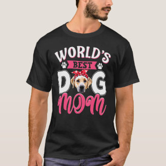 Beste Labrador-Hundemutter der Welt Muttertag T-Shirt