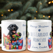 Beste Labrador-Mama Ever Mercury Black Lab Kaffeetasse