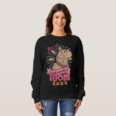 Beste Labrador-Mama je Angepasster Scoop Sweatshirt (Vorne ganz)