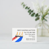 Beste Lackierer des Händlers Visitenkarte (Stehend Vorderseite)